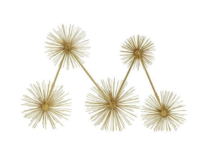 Wanddekoobjekt KAYOOM Wanddeko Domizil 325 , gold, B:80cm, Metall, Wanddekoobjekte, Wanddekoobjekt, sorgfältige Handarbeit, Unikat, kunstvoll