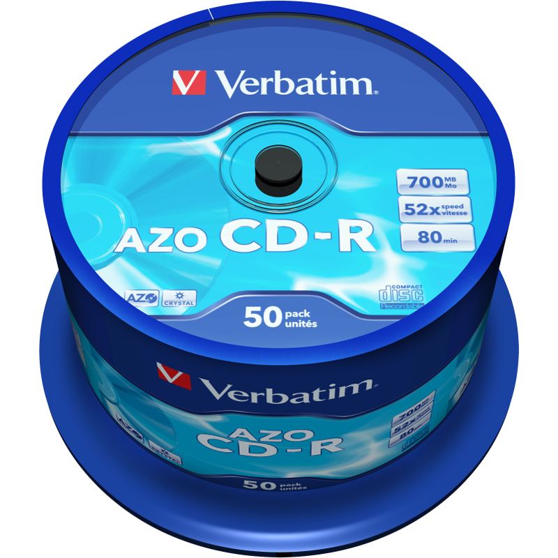 Verbatim CD-R 700 MB 50er Spindel (43343)