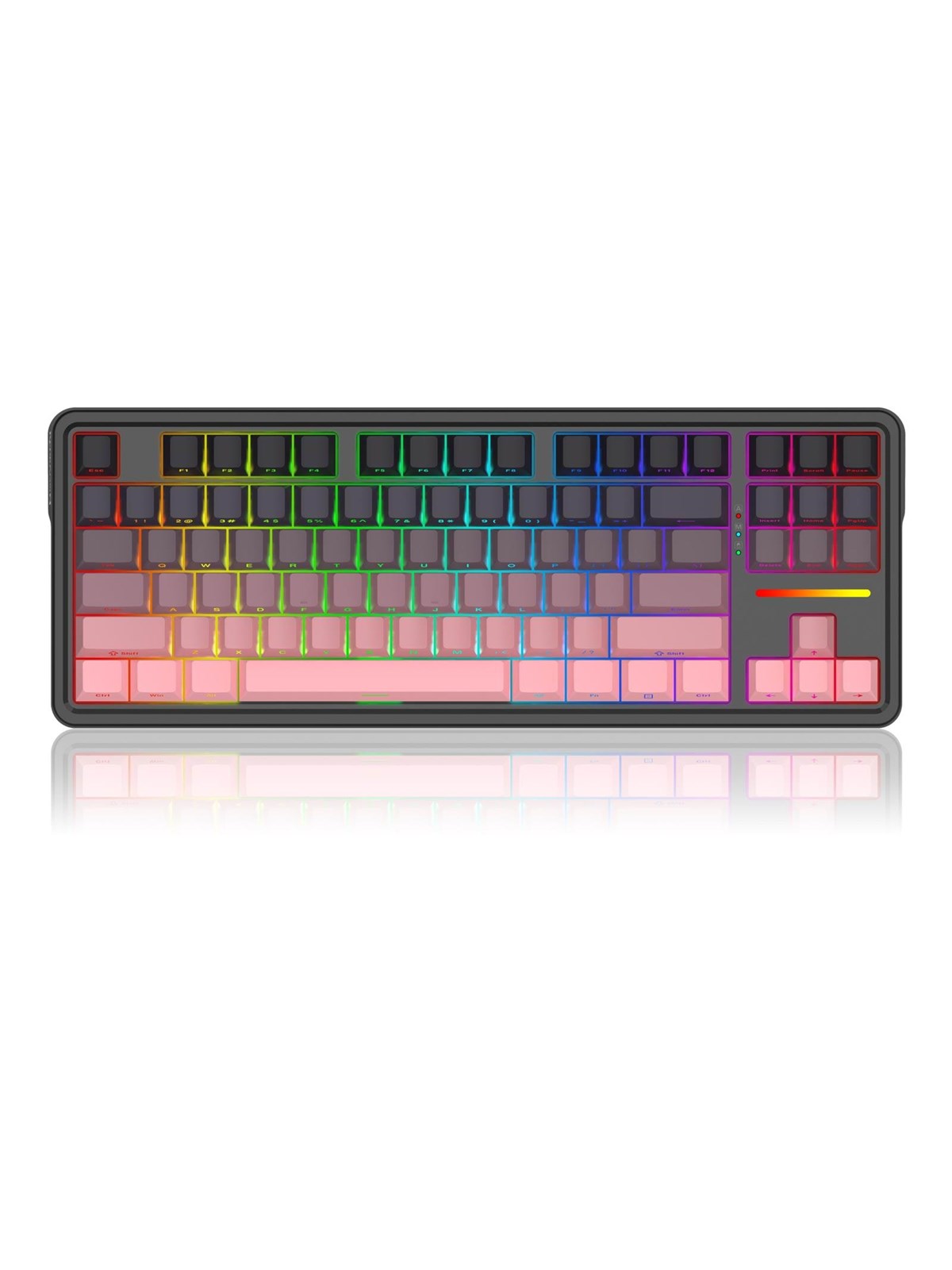 REDRAGON K728SP-RGB-PRO Antonium Pro keyboard - Gaming Tastatur - 80% - Englisch (US) - Schwarz