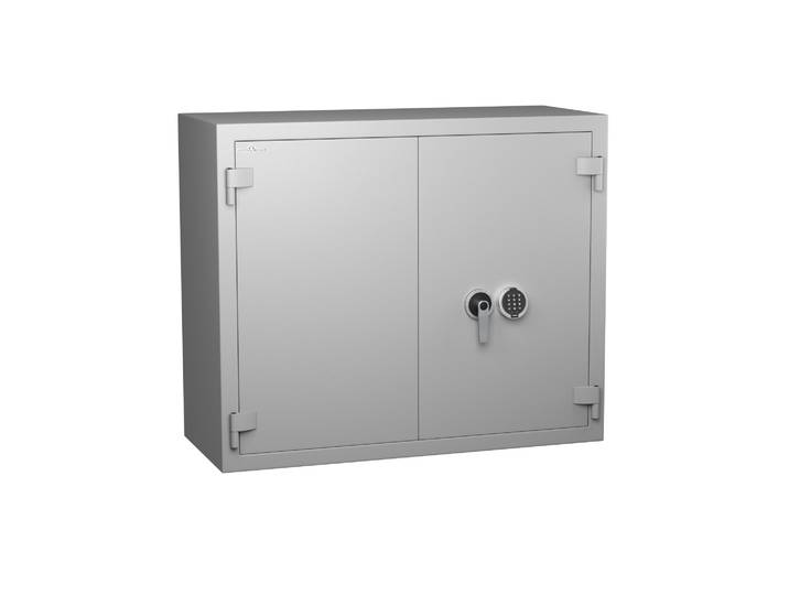 Hartmann Tresore Armoire forte de sécurité Star Protect 510 L serrure électronique - Gris clair