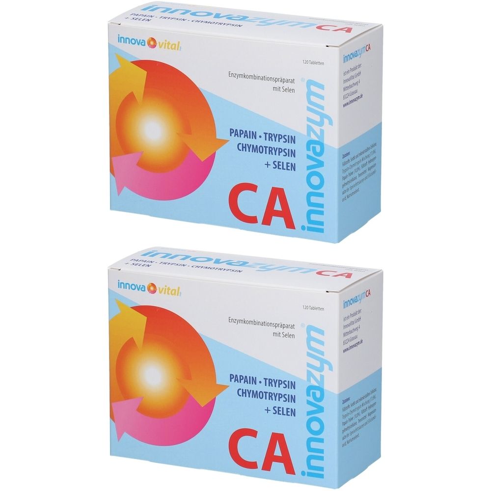 Innovazym CA magensaftresistente Tabletten 2x 2x120 St magensaftresistent