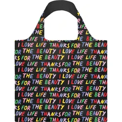 LOQI Artist Love Life Tasche, schwarz, recycelt