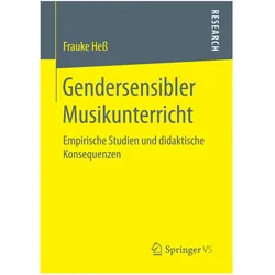 Gendersensibler Musikunterricht, Fachbücher von Frauke Hess