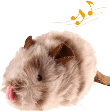 Inspire Picks ChirpyPaws Interactive Sound Bird Cat Toy With Feather Teaser mouse 1pcs