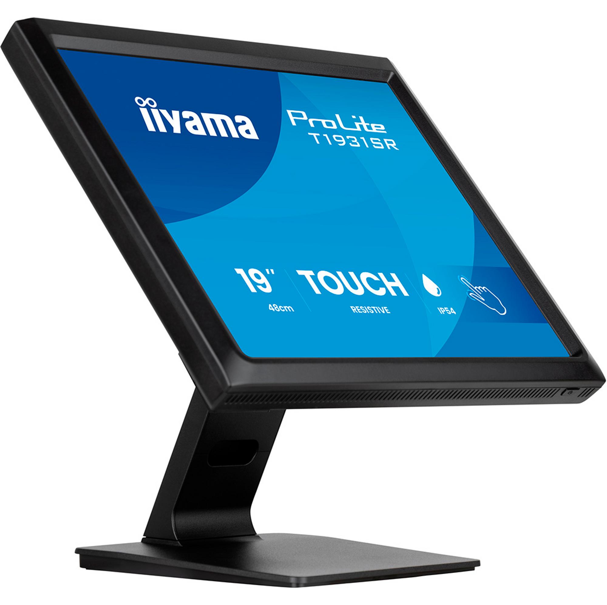 iiyama ProLite T1931SR-B2S, 48,3 cm (19"), 1280 x 1024 Pixel, SXGA, LCD, 14 ms, Schwarz