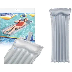 Luftmatratze zum Schwimmen Grau183 x 76 cm Bestway 44013