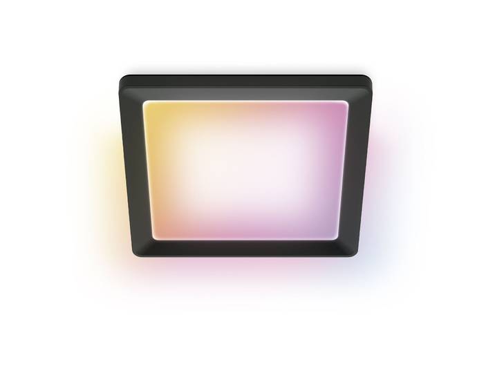 WiZ Panel Ceiling SQ 12W B 22-65K RGB - LED - Lichtfarbe: Warmweiss – Neutralweiss - Material: Plastik- LED Energiesparlampe