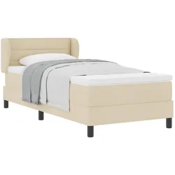 vidaXL, Boxspringbett, Catardorf (Linien-Design) (100 x 200 cm)