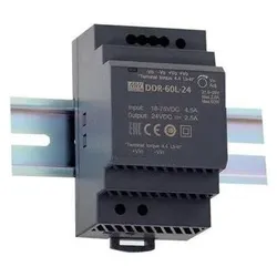 MeanWell, Systemstromversorgung, Hutschienen DC/DC Wandler (DIN Rail) 5 V/DC 12 A 60 W 1 x
