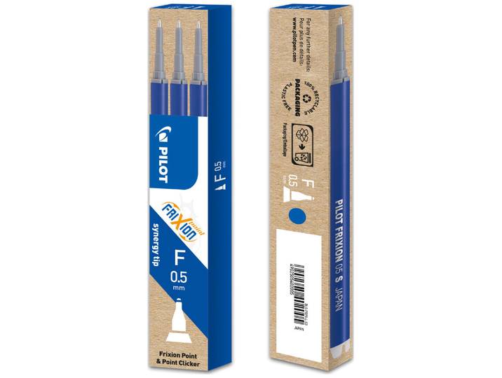 Pilot Frixion Ersatzminen 0.5 blau 3Stk