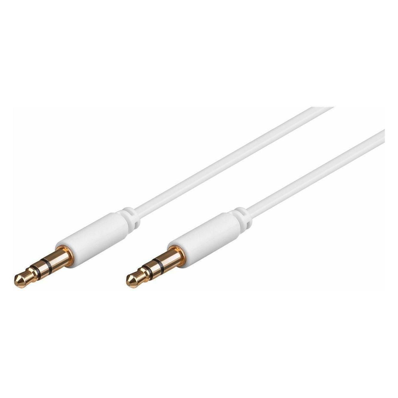 MicroConnect AUDLL1W Audio-Kabel (1 m, AUX Kabel) (AUDLL1W)