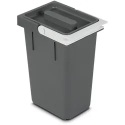Müllex Behälter 5-Liter X-Line, Abfalleimer, Grau