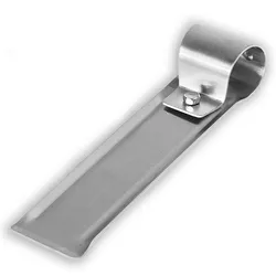 Schneestopper für Rohre bis  Ø34mm, Schraub-Montage, verzinkt, 135 mm L
