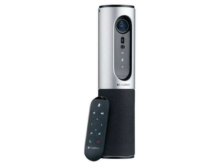 Logitech ConferenceCam Connect - Konferenzkamera - Farbe - 1920 x 1080 - 720p\, 1080p - Audio - drahtlos - Wi-Fi - Bluetooth 4.0 / NFC - USB 2.0 - H.264