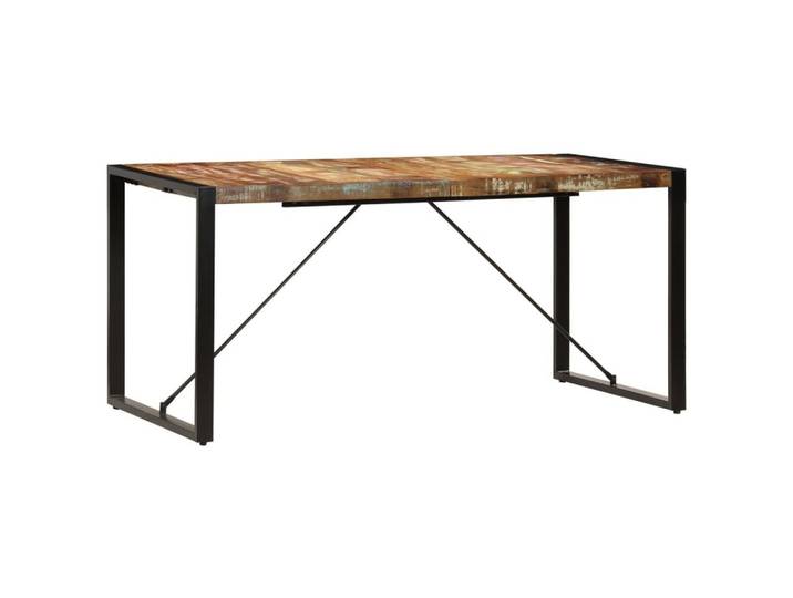 vidaXL Esstisch, Esszimmertisch 160x80x75 cm Altholz Massiv