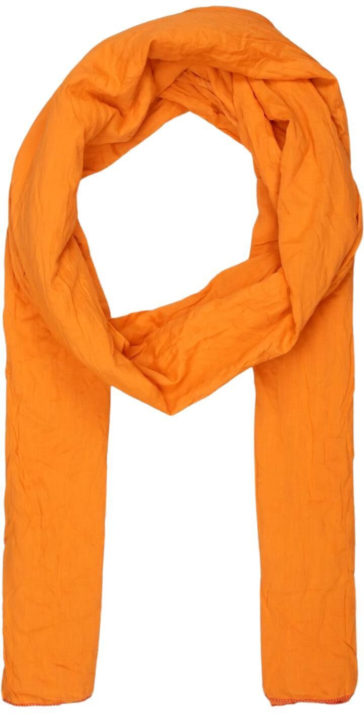 Codello Damen Schal oder Tuch, Orange, Baumwolle - Second Hand