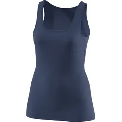 Löffler W SINGLET MERINO LIGHT DARK BLUE - 44
