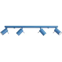Sollux SL.2205 Deckenleuchte RING 4L himmelblau