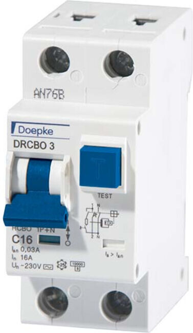 Doepke FI/LS combinaison DRCBO3 C16/0,03/1N-A (09932124)