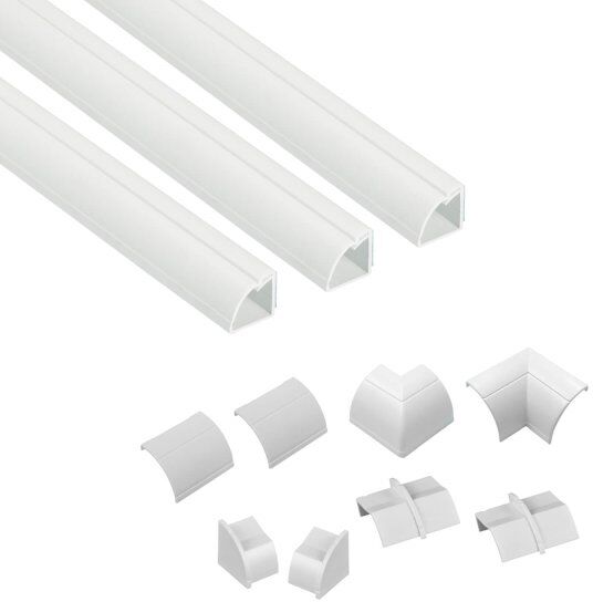 D-line Kabelkanal Kit 22x22mm, Hvid