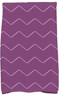 E by Design 18 x 30 inch Harlequin Stripe Geometric Print Hand Towel