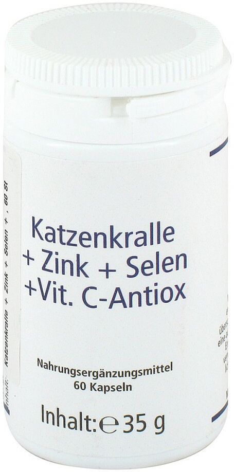 Katzenkralle+zink+selen+vitc-antiox Kapseln