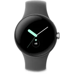 Google Pixel Watch AMOLED 41 mm Digital Touchscreen 4G Silber WLAN GPS