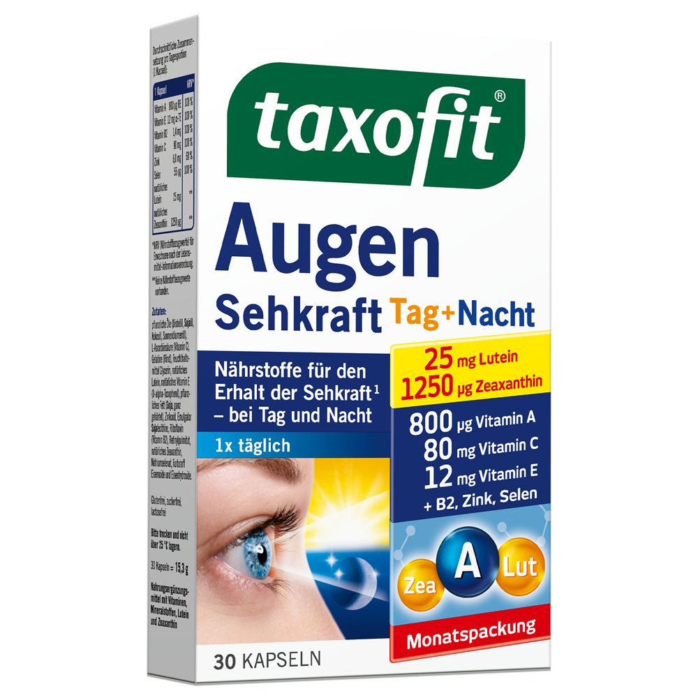 Taxofit Augen Sehkraft Kapseln 30 St