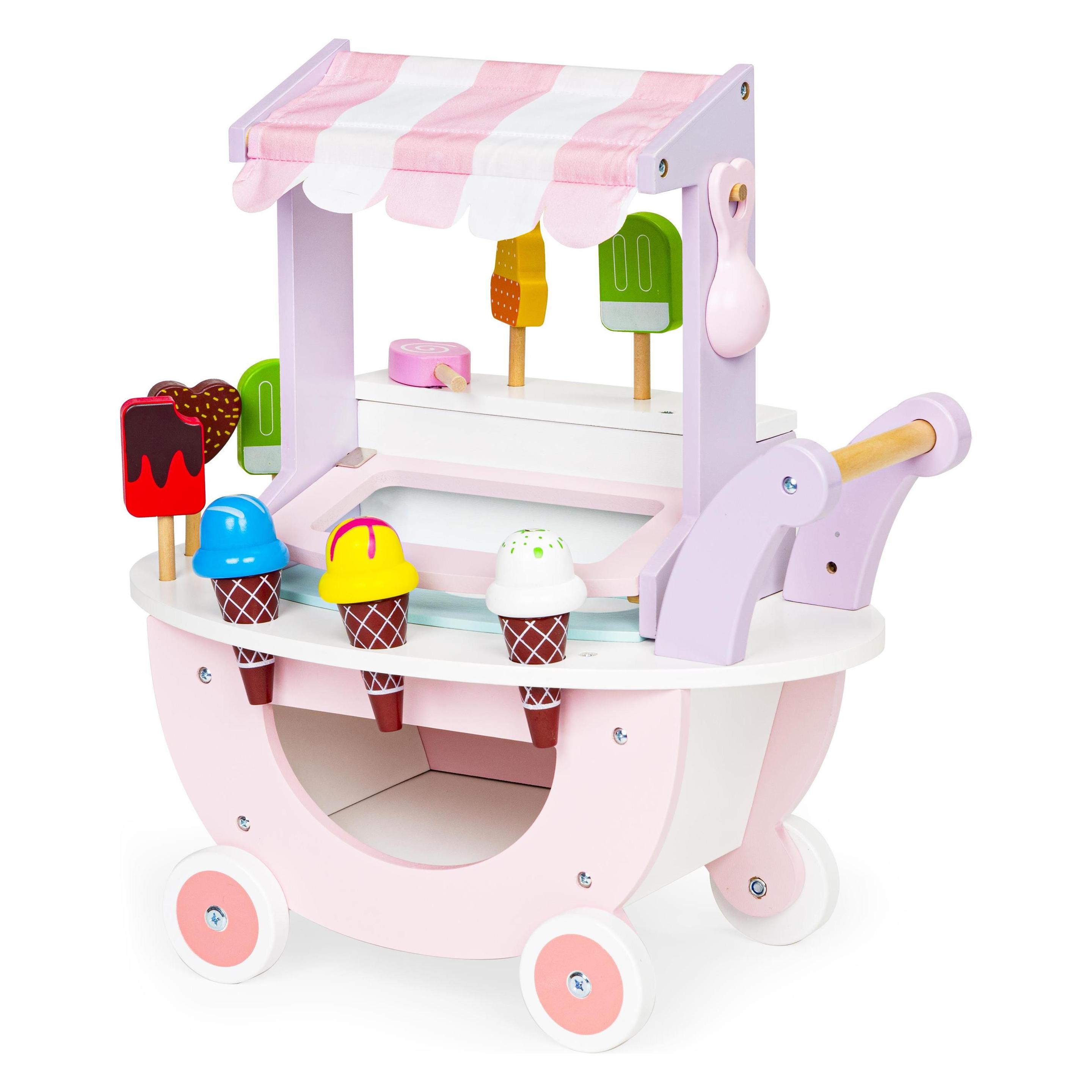 EcoToys TOY WDN TRL ICCREAM SD TLB89015 (TL89015)