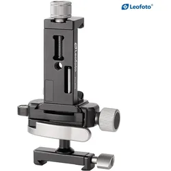 Leofoto DC-12+MBC-18+PC-90II Mehrzweck-Klemmensatz (Kugelkopf), Stativkopf, Schwarz