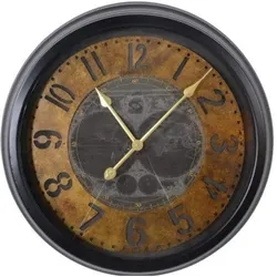 Newcastle Wanduhr Perth retro 65 x 11 cm