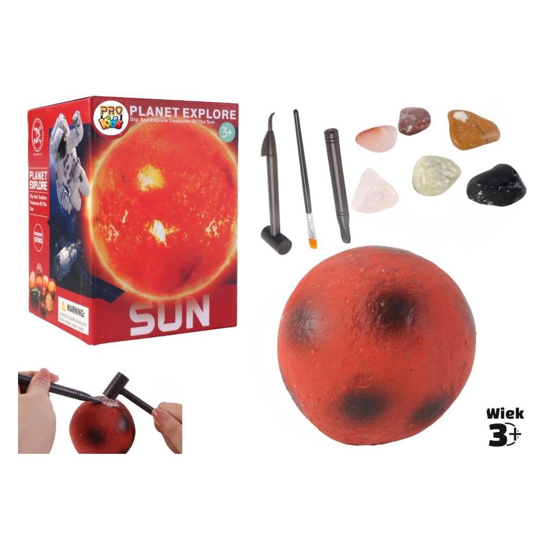 Teka Ausgrabung von Mineralien des Planeten Sonne (47995616)