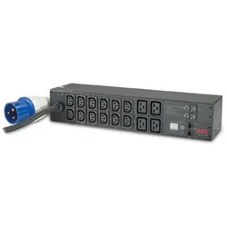 APC AP7822B Metered, 2 HE, 32 A, 230 V, (12) C13 & (4) C19 Rack-Stromverteiler