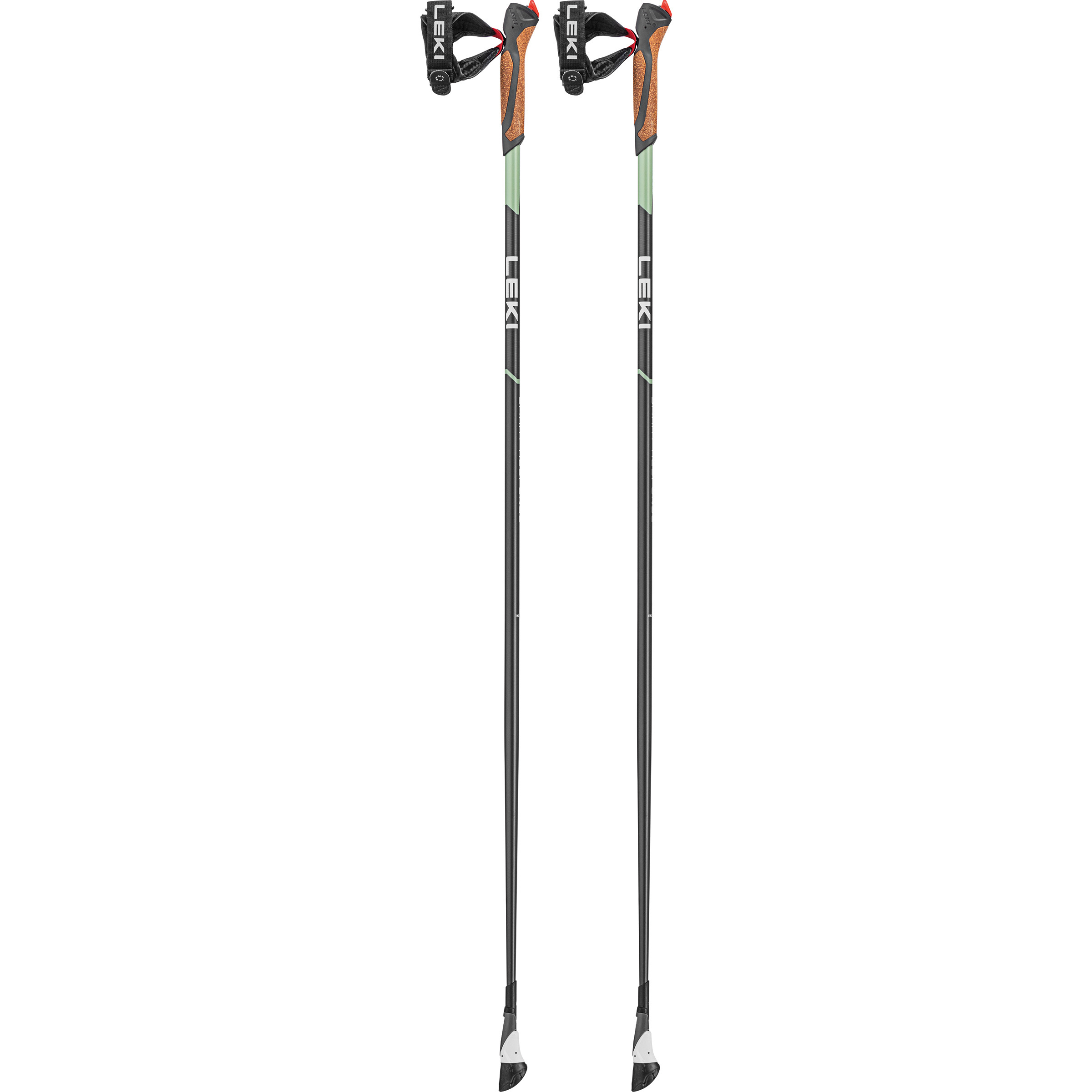 Leki Smart Response Stöcke Wanderstöcke & Trekkingstöcke grau Größe 125CM Nordic Walking