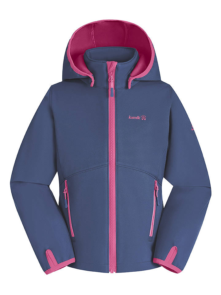 Kamik Softshelljacke "Faye" in Blau - 116