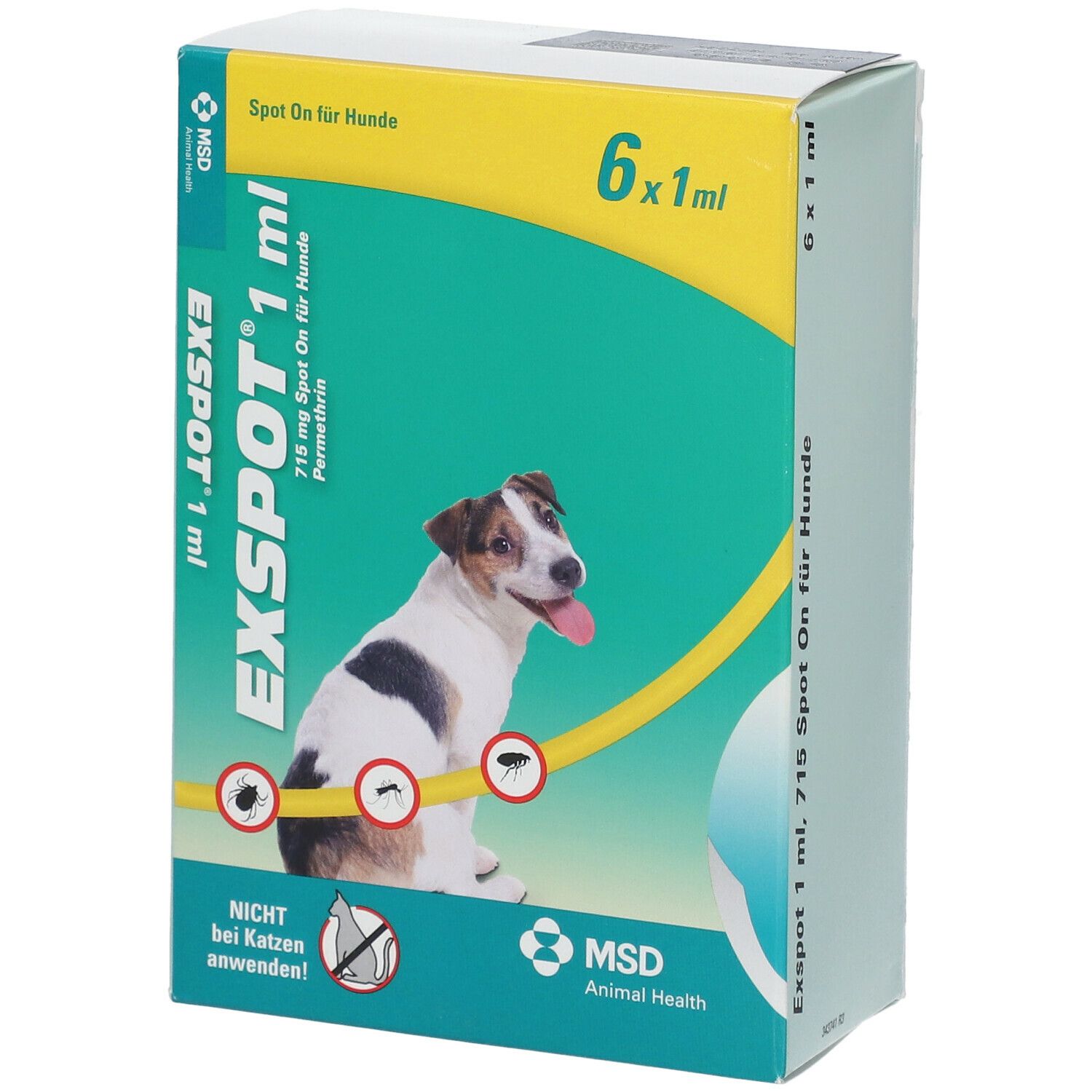 Exspot Lösung f.Hunde 6x1 ml