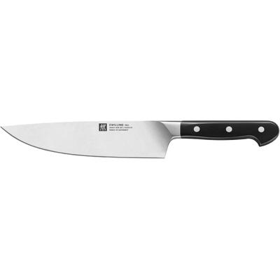Kochmesser ZWILLING "Pro", schwarz, Klingenlänge 20cm, Spezialklingenstahl, Stahl, Kochmesser, Kochmesser, Klingenlänge 20 cm