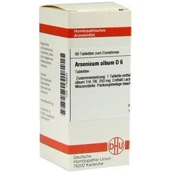 Arsenicum Album D 6 Tabletten 80 St