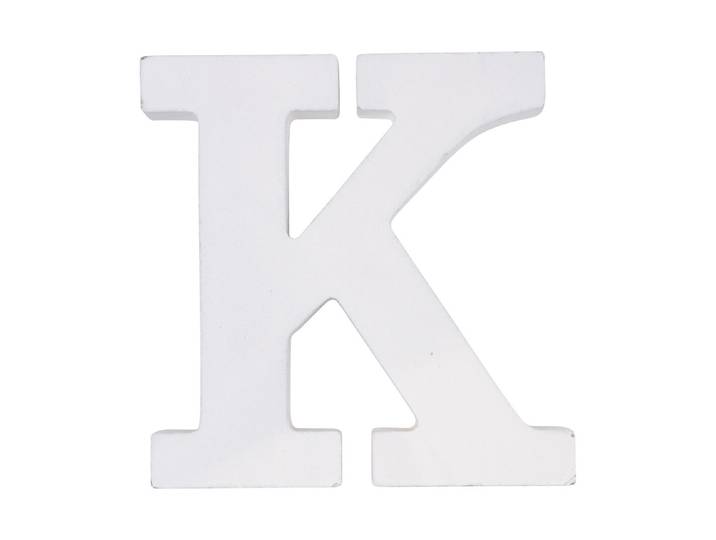 MDF Buchstabe K, FSC 100%, 10,9x2x11cm