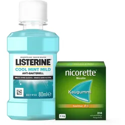 NICORETTE Freshfruit & Listerine 1 Set