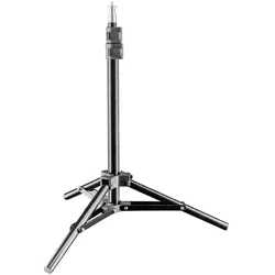 Walimex WT-802 Lampenstativ, 108cm (108 cm, 2.50 kg), Lampenstativ, Schwarz