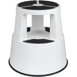 Wedo, Hocker, Rollhocker SuperStep weiss Kunststoff (29.20 x 43 cm)