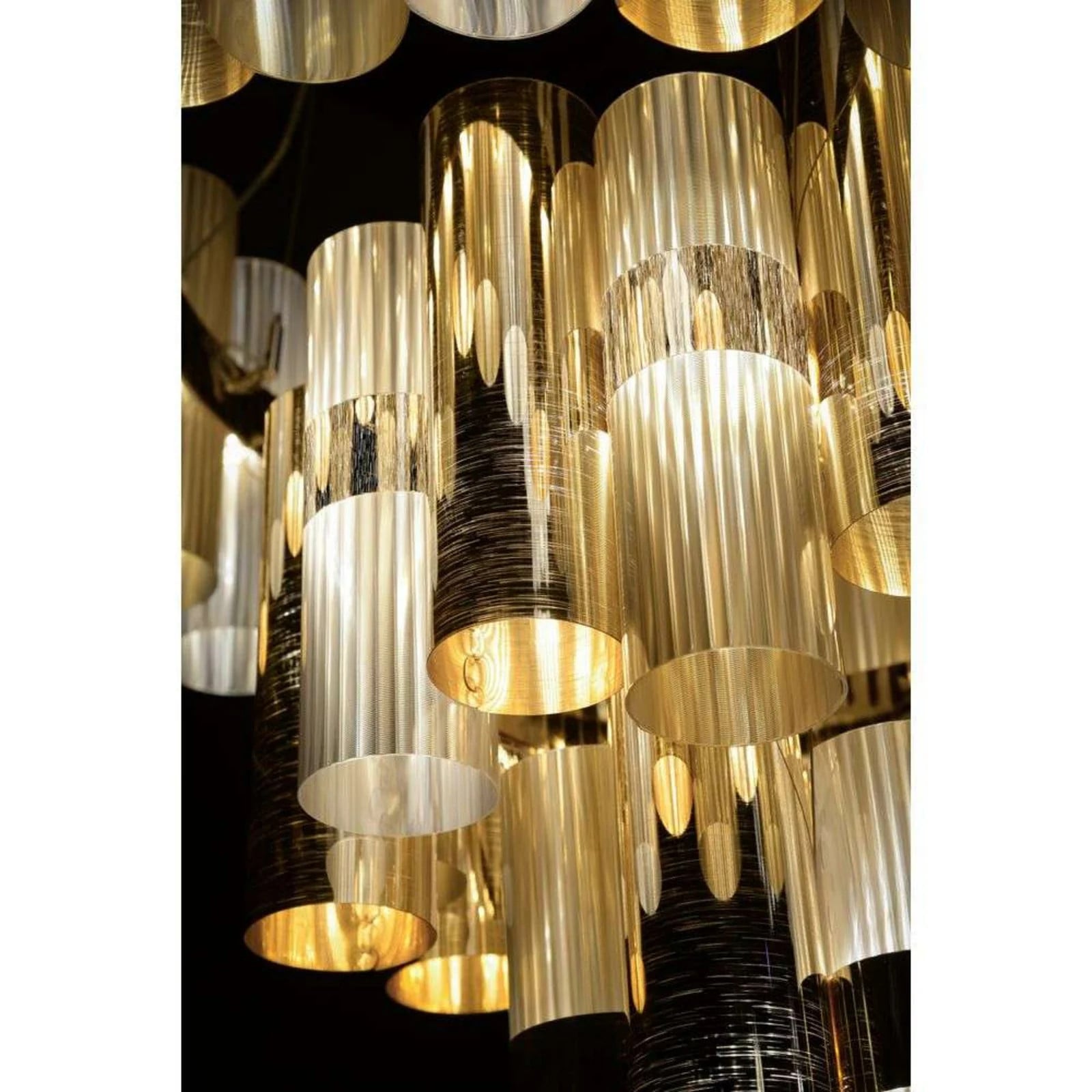 Slamp La Lollo Hanglamp XL Gold/Brass van Kunststof