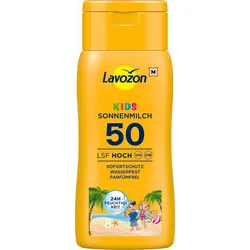 Lavozon LSF 50 Hoch Kids Sonnenmilch 200 ml