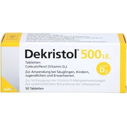 Dekristol 500 I.e. Tabletten 50 ST