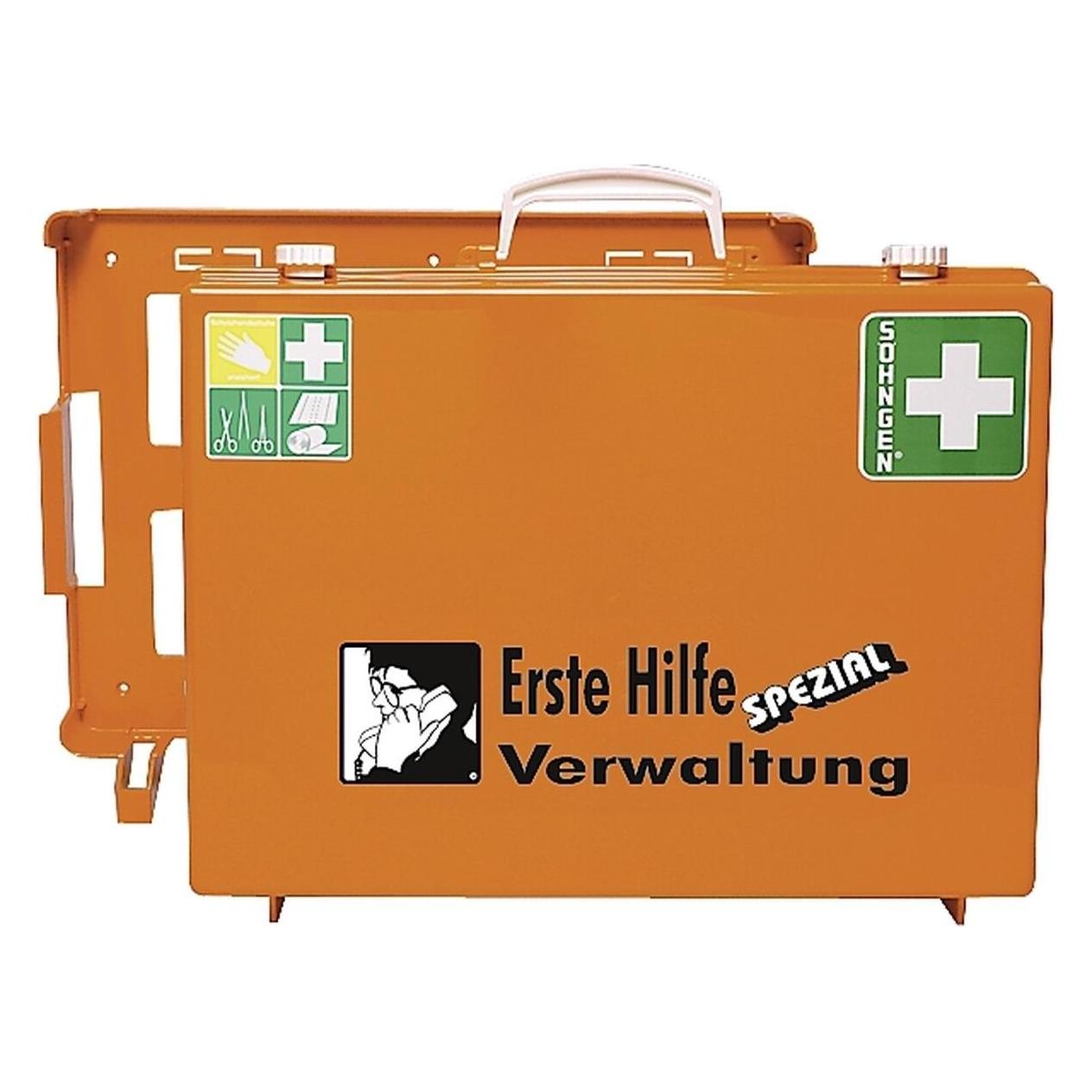 Söhngen Erste-Hilfe-Koffer Spezial MT-CD Österreich-Norm Erweiterung Verwaltung orange (Verbandskasten) (0390210)