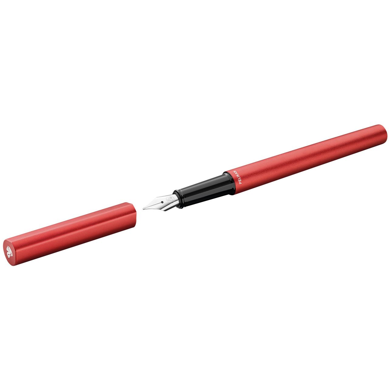Pelikan Füllhalter Ineo Elements P6 Metall-Etui Feuer-Rot