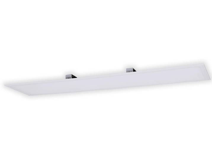 Panneau LED en saillie\, métal\, blanc\, 4074K\, 38W\, L 119\,5 cm