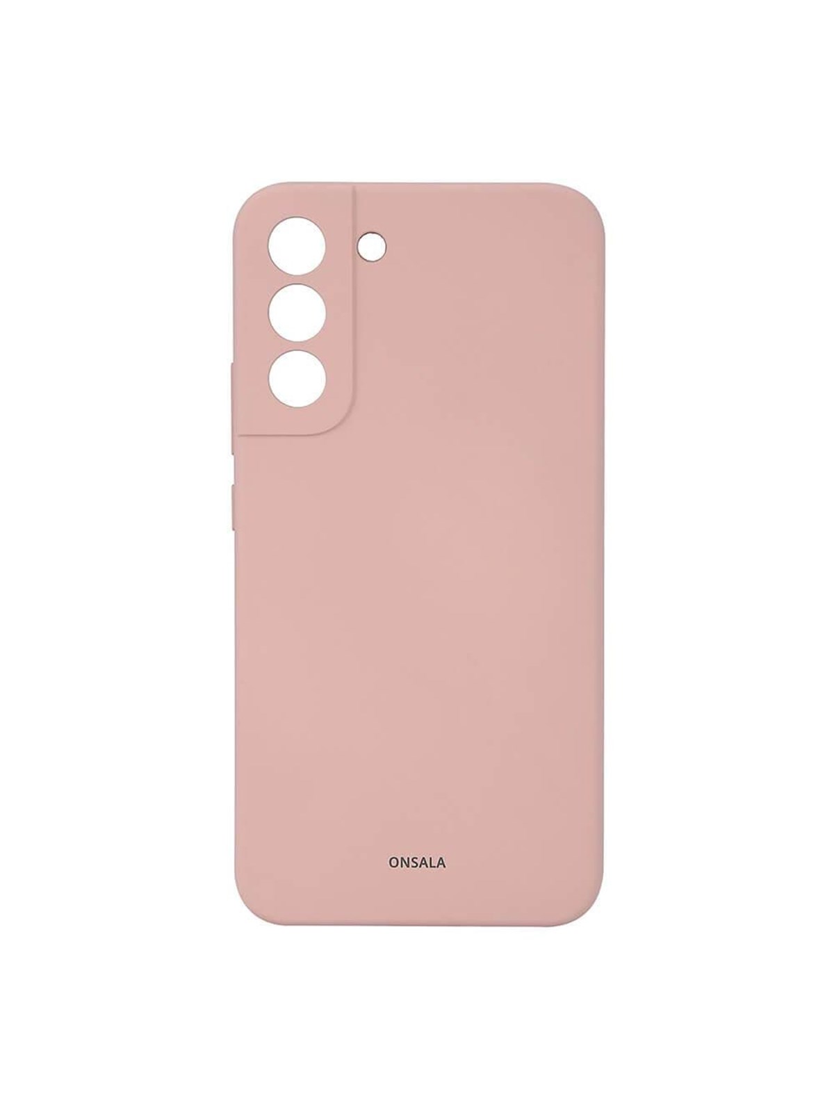 ONSALA Phone Case Silicone Sand Pink - Samsung S22+