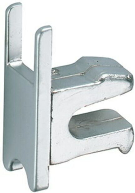 Hettich Plaque de finition SideLine 97 76480 Métal, chromé (76480)